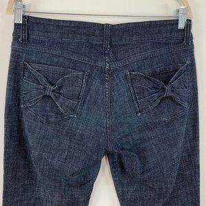 Arden B Cropped Jean Sz 10 Capri Dark Wash